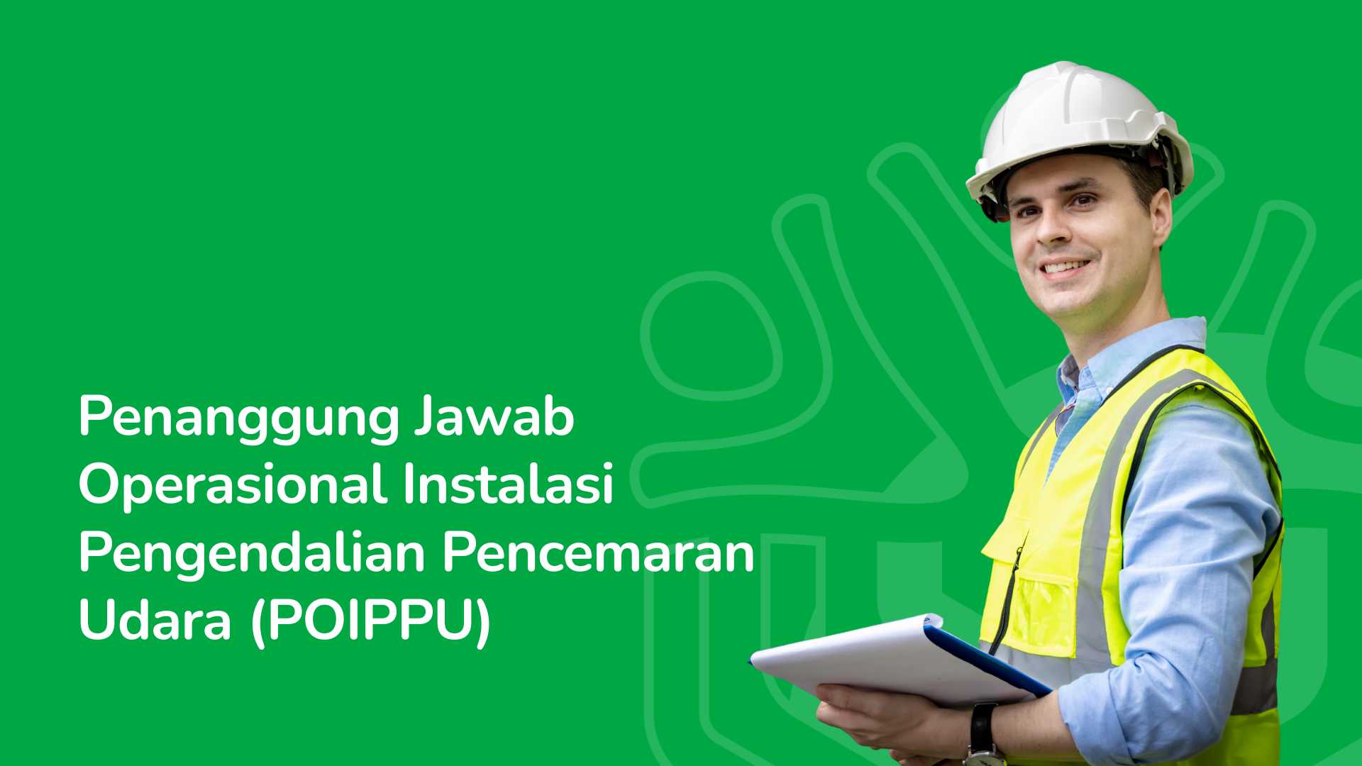 Penanggung Jawab Operasional Pengolahan Air Limbah (POPAL)